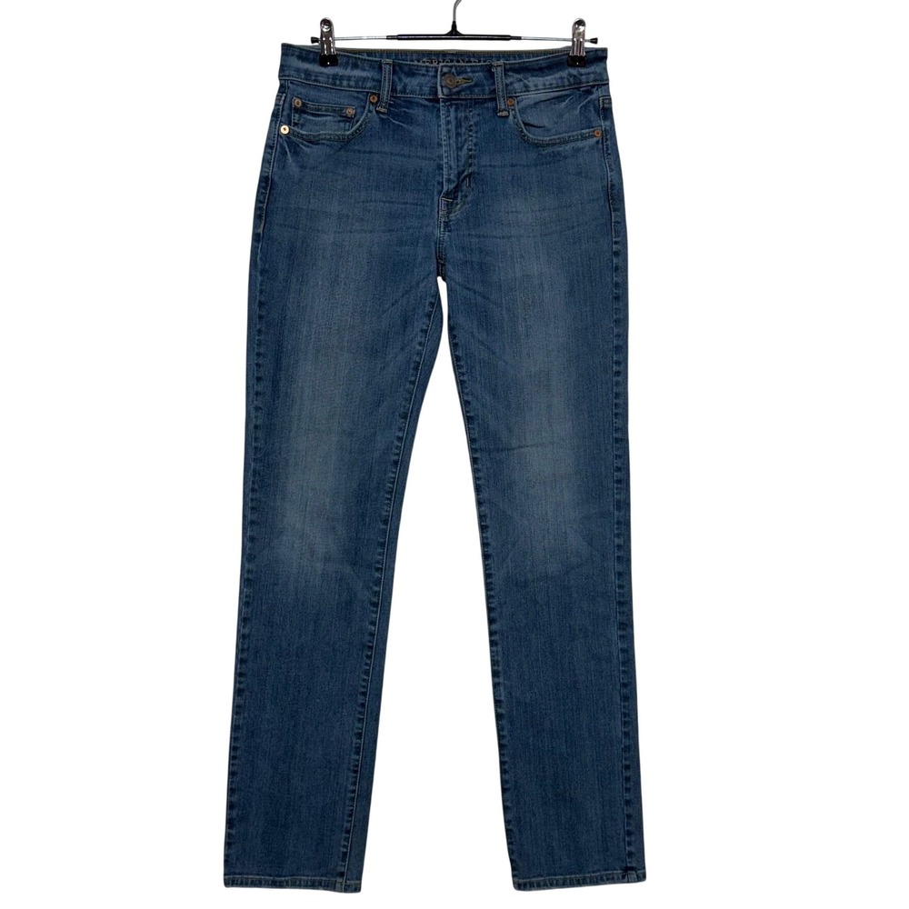 American Eagle Jeans Men Measure 30X33 Tag 30x34 Blue Slim Straight Extreme Flex